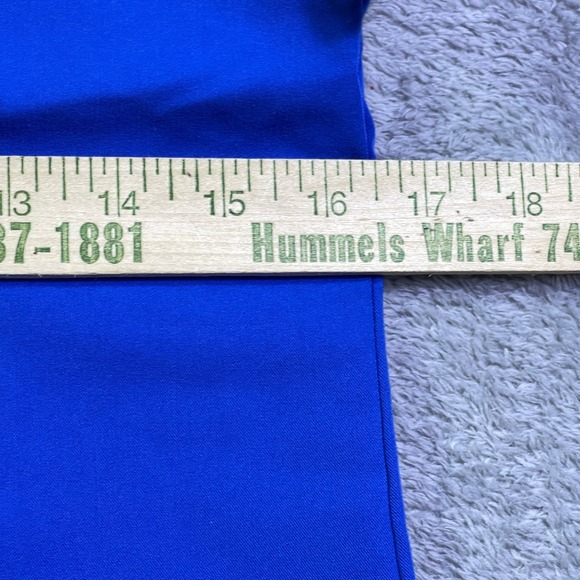 FIGS Royal Blue V Neck Scrub Top Short Sleeve Technical Collection YY - Picture 5 of 11